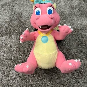 1999 Dragon Tales Cassie PLAYSKOOL Dragon 10” Tall Plush Stuffed Animal